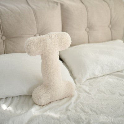 26 English Letters Pillow Sofa Cushion Shooting Props I About 38x30cm