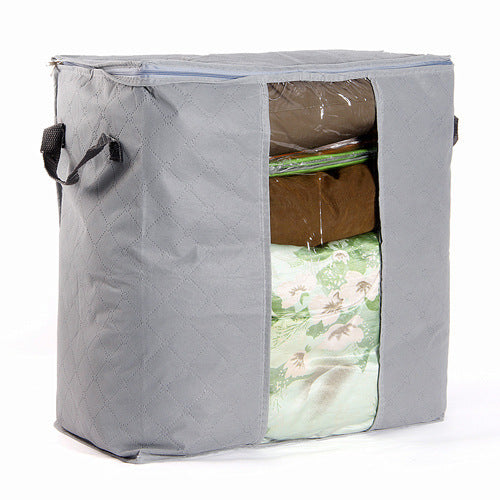 Quilt storage clothes finishing quilt storage bag Grey