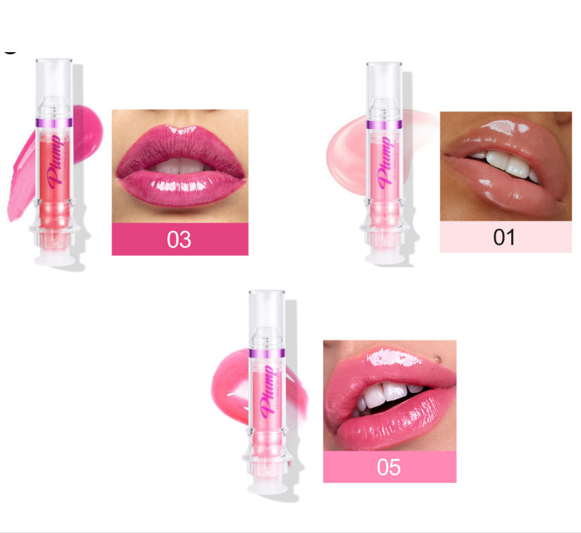 New Tube Lip Rich Lip Color Slightly Spicy Lip Honey Lip Glass Mirror Face Lip Mirror Liquid Lipstick 1 3 5color