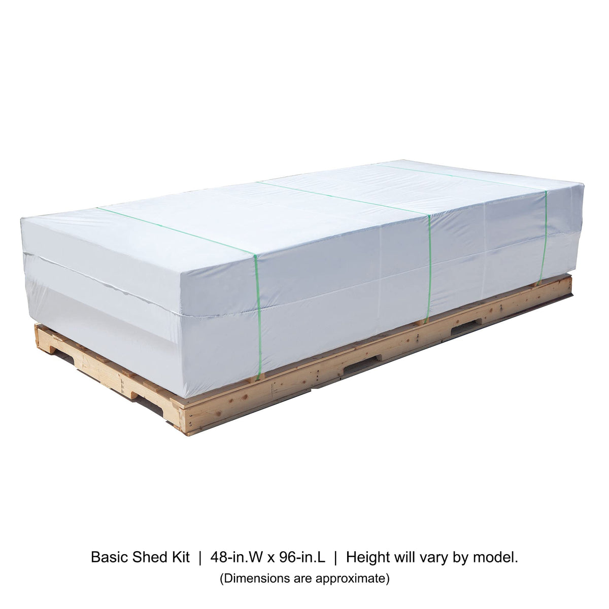 Handy Home Products Trident 8x12 Do-it-Yourself Wooden Storage Shed- does not include floor kit, paint, or roofing shingles (Amazon Exclusive)