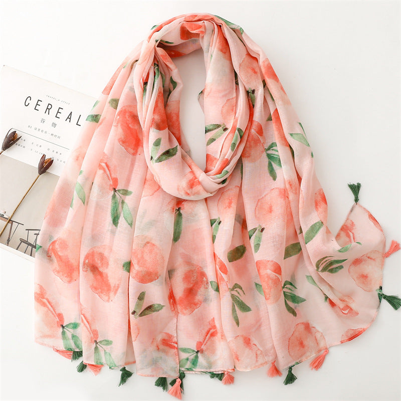 Creative Chinese Style Cotton And Linen Scarf SL2408019 180X88CM