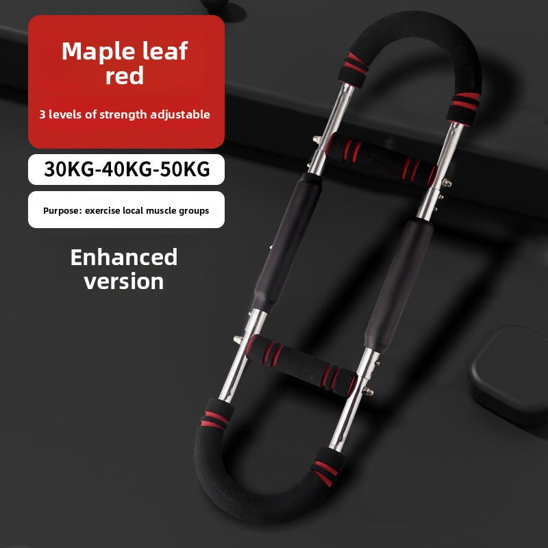 U-shaped arm multi-function adjustable spring fitness exercise training chest Red 20-40kg
