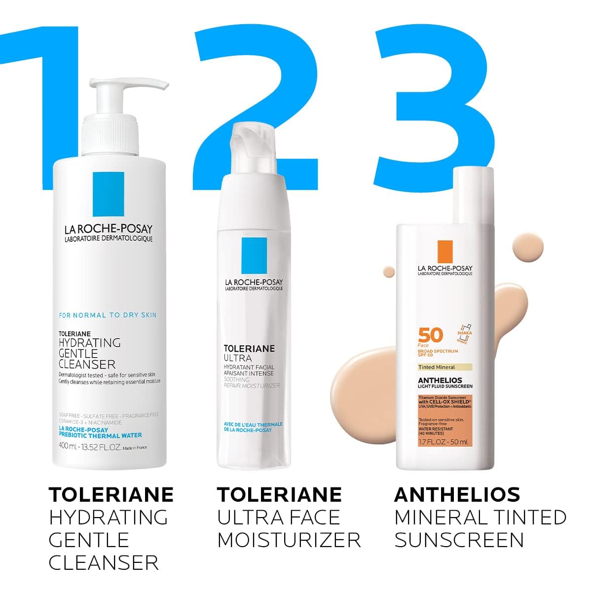 La Roche Posay Anthelios 50 Mineral Tinted Ultra Light Sunscreen Fluid 50ml/1.7oz