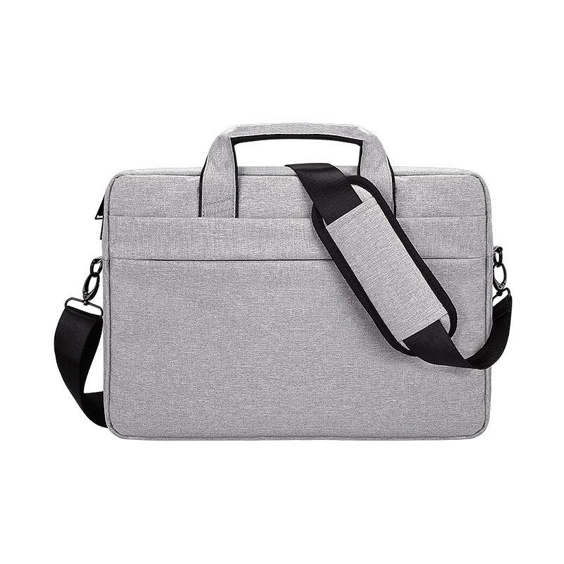 Laptop bag laptop shoulder bag Grey