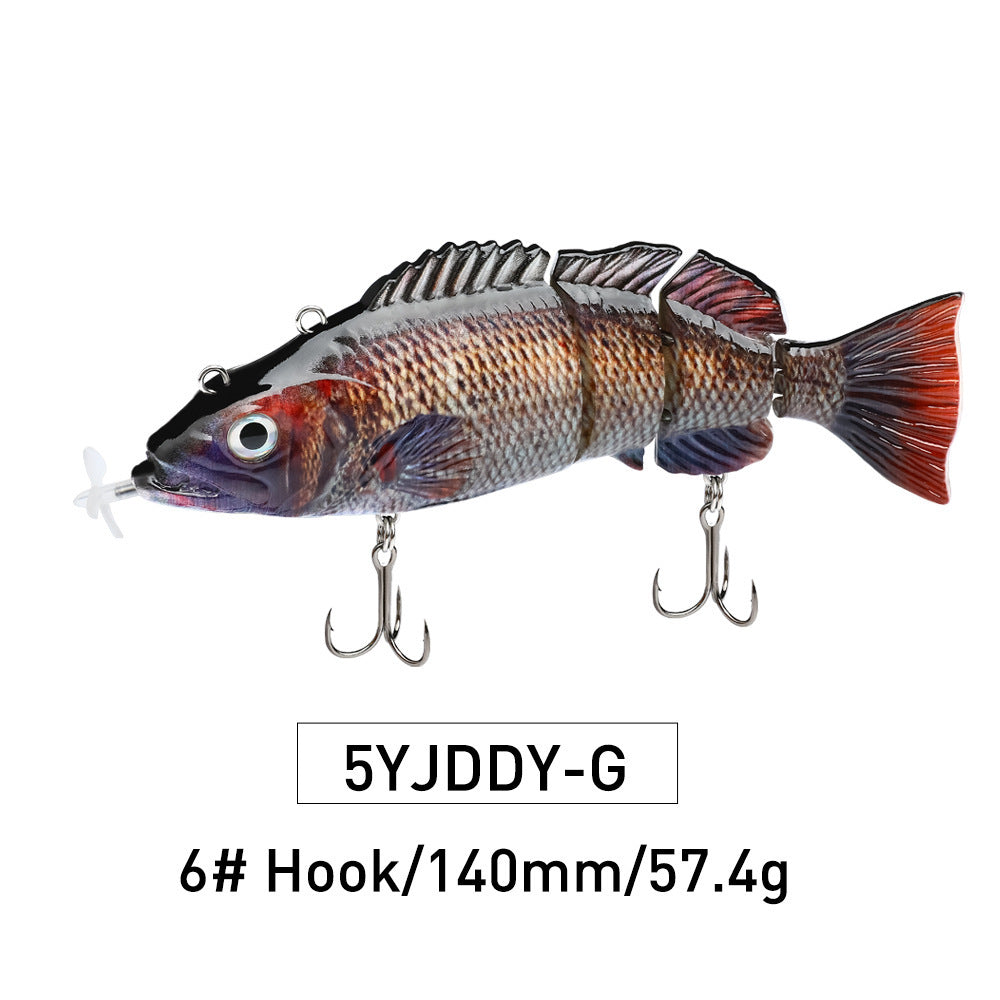 Electronic fish automatic swimming bait propeller smart lure G