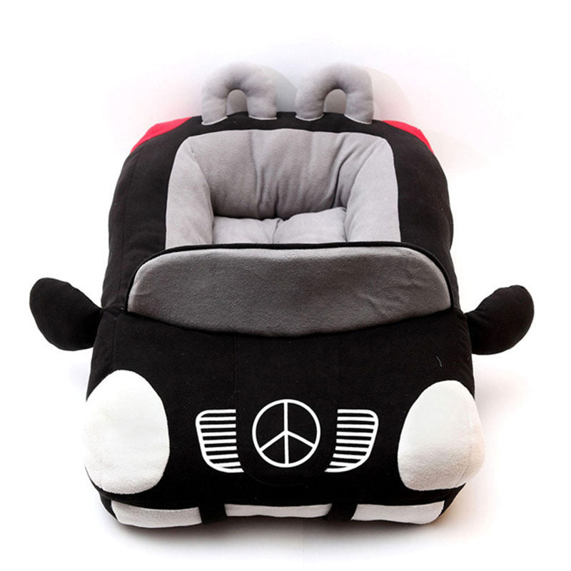 Car compartment for pet products Black