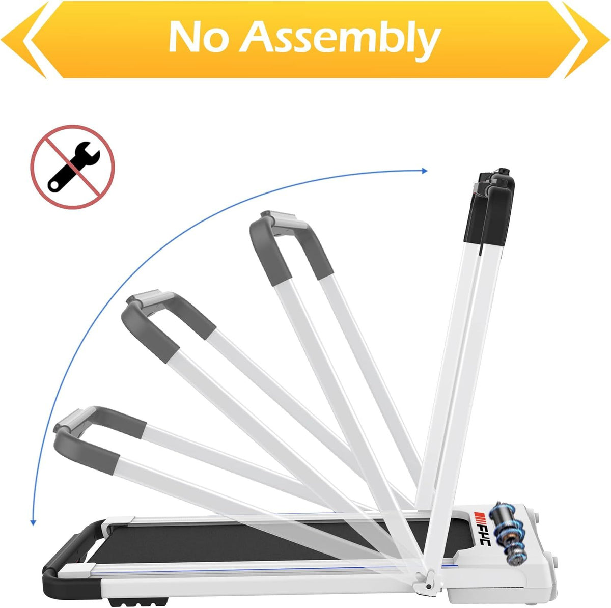 Walking Pad Treadmill, 300 Lbs About 136.1 Kg Capacity Under-the-counter Treadmill, Walking Pad With Handle, Small Household Treadmill, Mini Foldable Treadmill With Remote Control