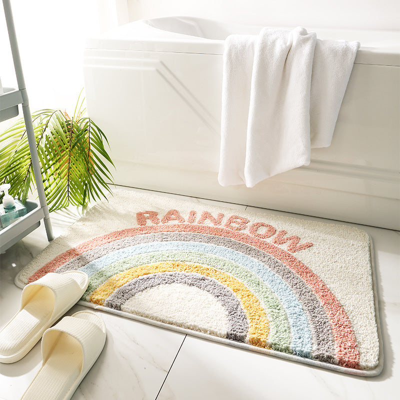 Bathroom Absorbent Floor Mats For Bathroom Non Slip Mats 2Style