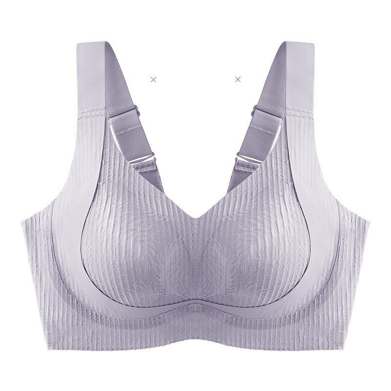 Accessory Breast Push Up Bra Summer Thin Gray