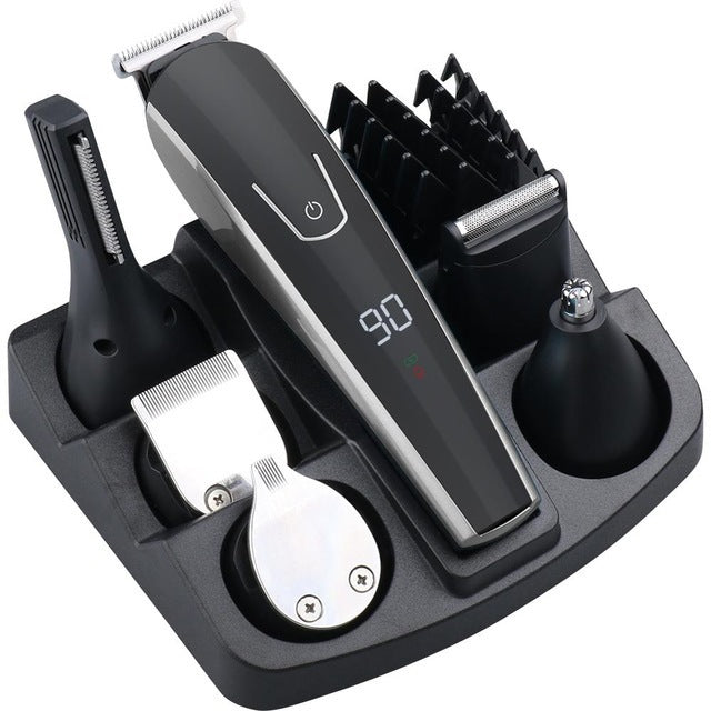 Hair trimmer electric clipper shaver beard shaving machine Silver