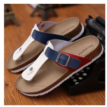 men sandals White 3 style