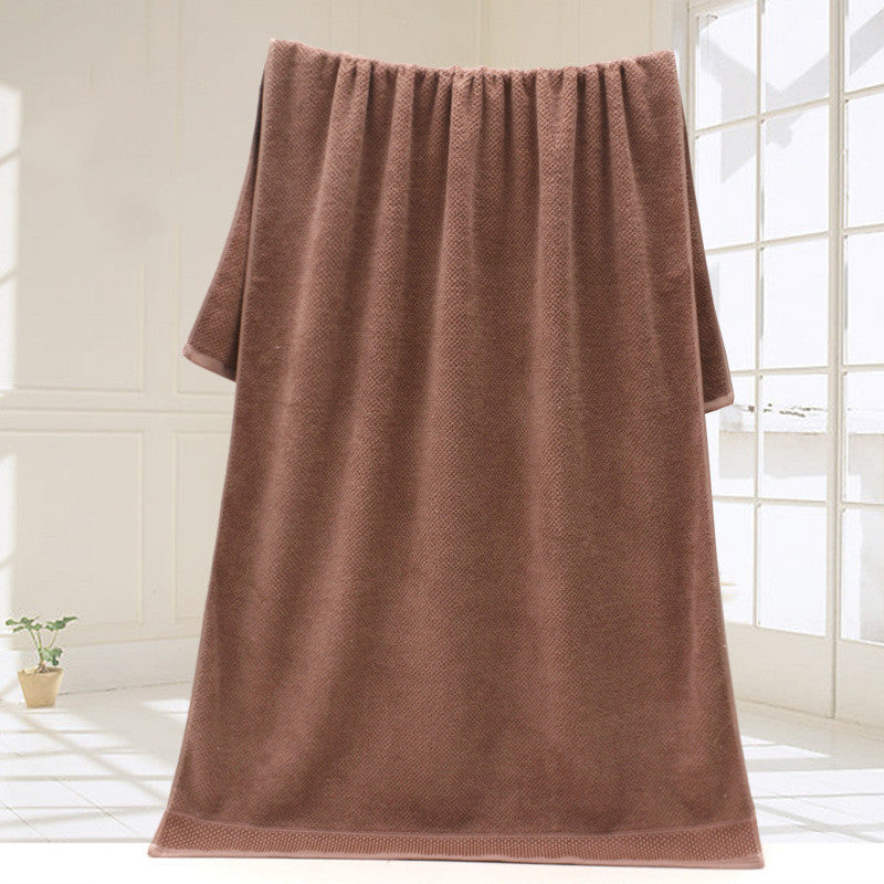 Pure cotton bath towel Light Brown 70X140cm