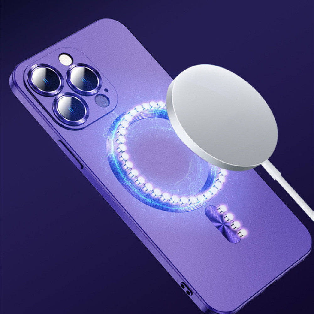 Frosted Magnetic Suction Phone Case