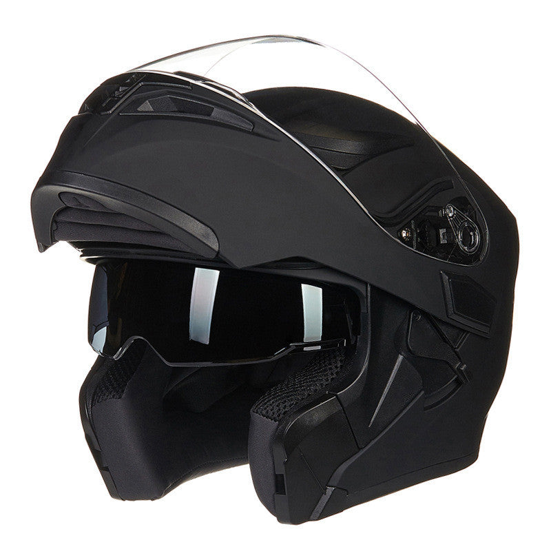Motorcycle Helmet Four Seasons Universal Helmet Black