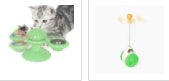 Cat Rotating Windmill Multi-Function Toys Itch Scratching Device Teeth Shining Toy Suit2