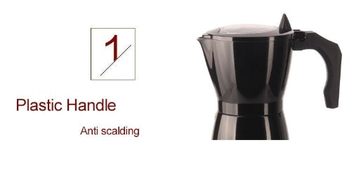 Electric Moka Pot Coffee Machine Electric Automatic With Insulation Moka Pot