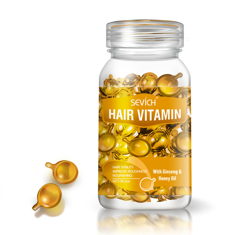 Hair care capsules Gold