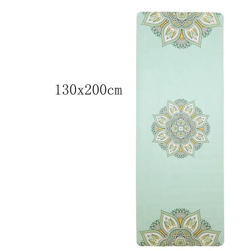 Van gaali rubber suede thickened yoga mat 12style 5mm