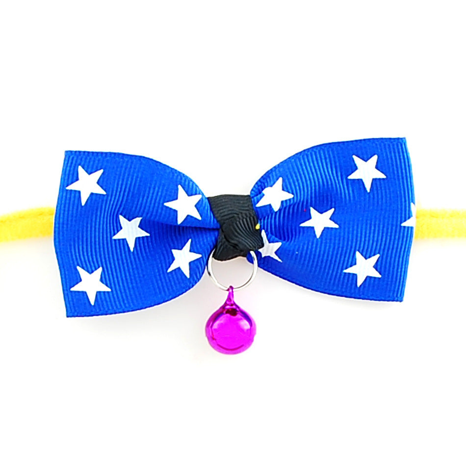 Pet accessories pet bow Stars