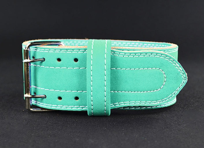 Sports belt fitness belt four-layer belt Lake blue