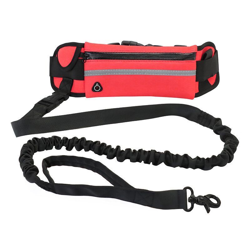 Pet Purse Leash For Dog Walking Red