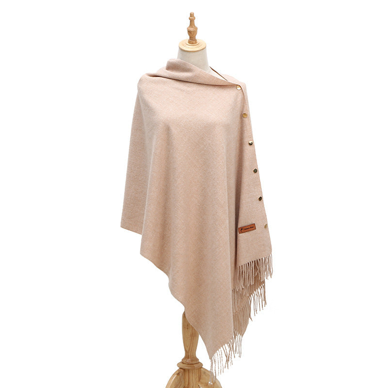 Winter Autumn Women's Cashmere Shawl 13Color 68X200