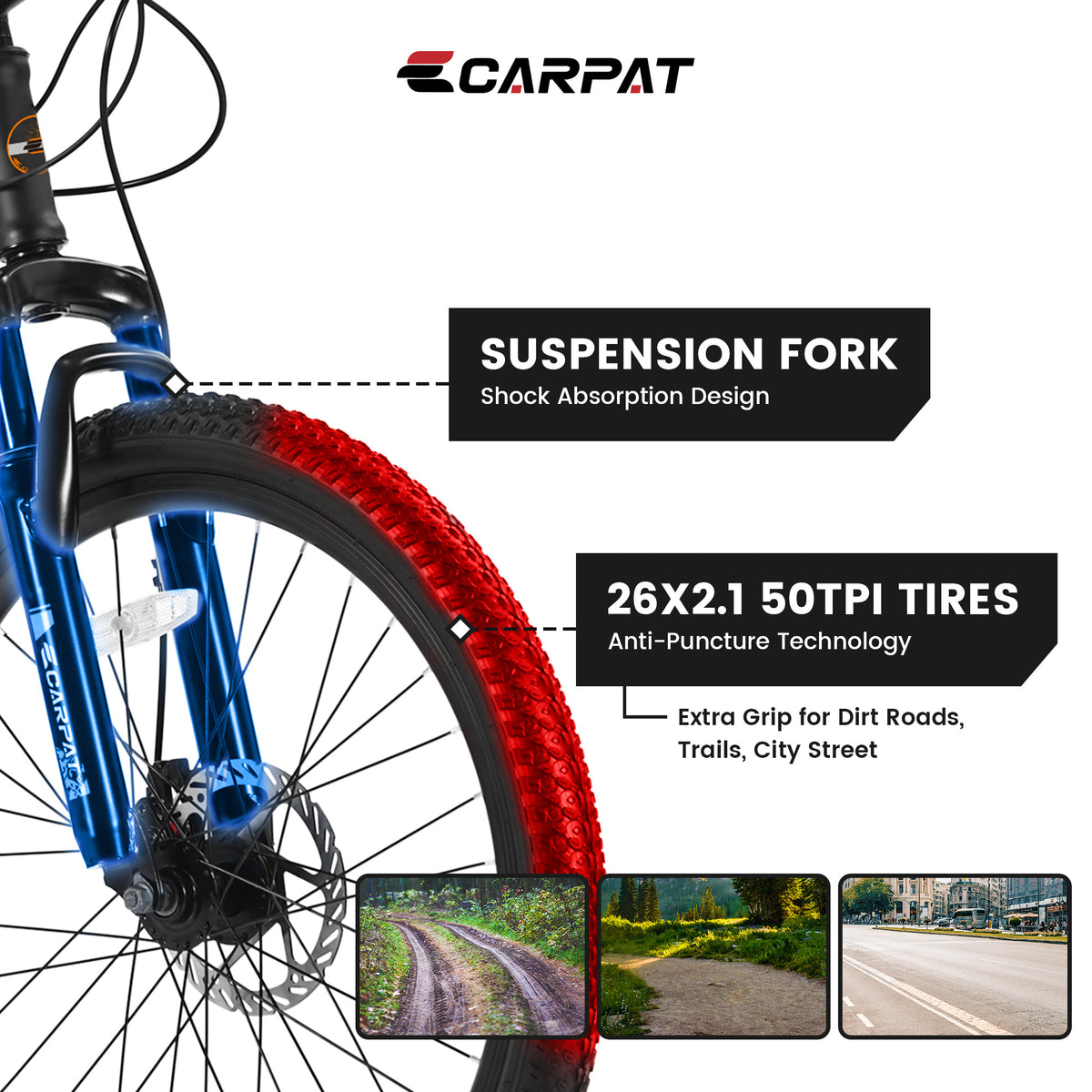 Bicycle S26102-BLACK-ORANGE