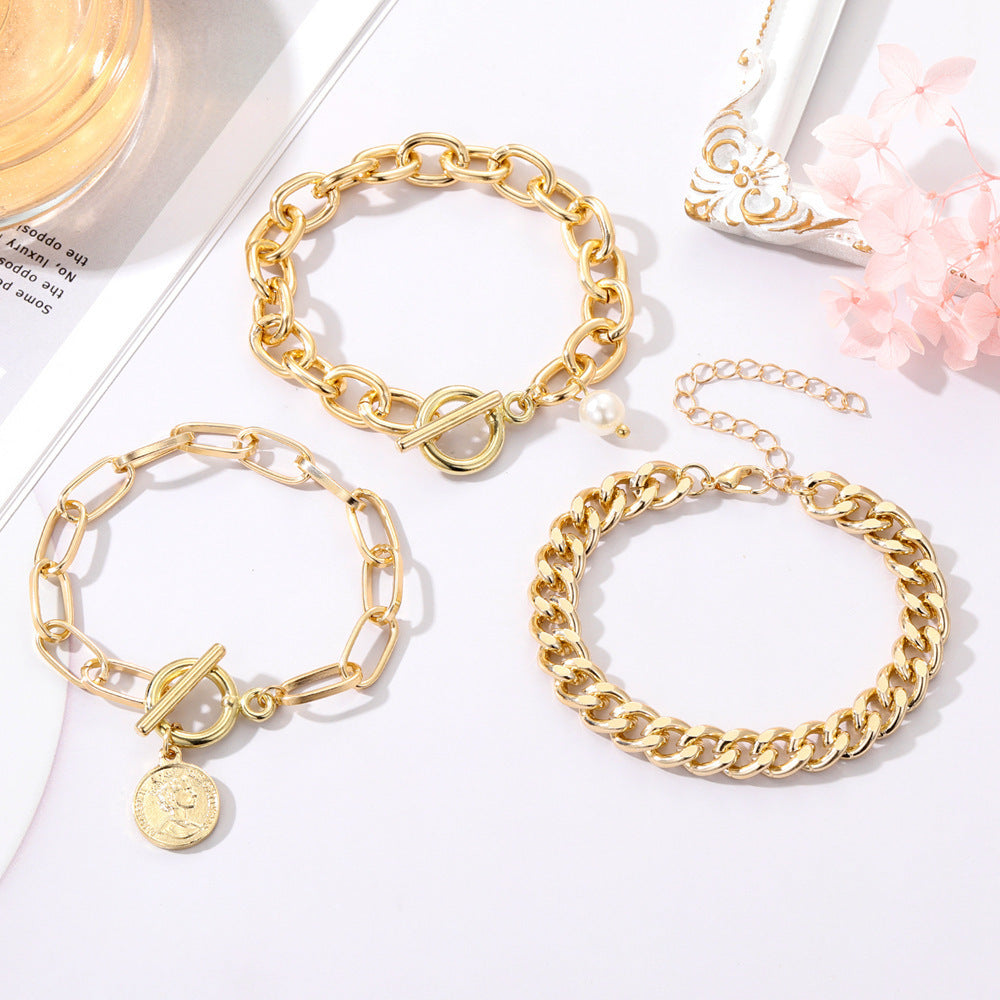European And American Ladies All-match Bracelet