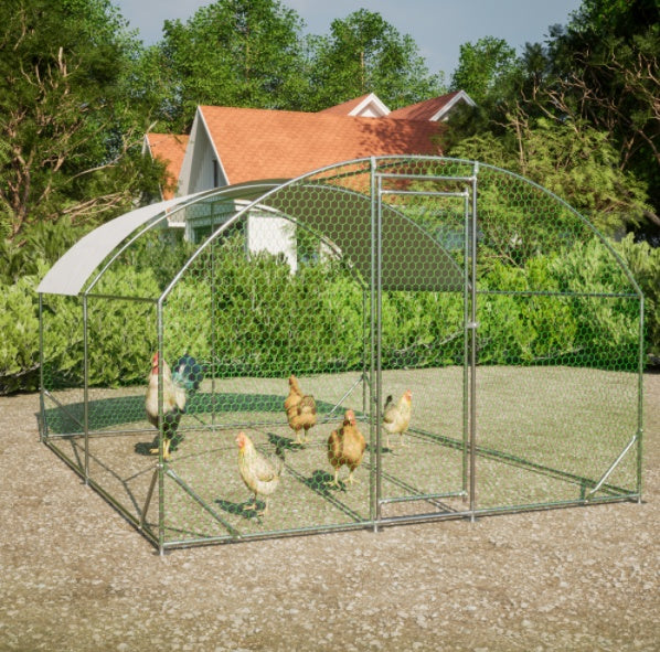 10x13 Foot Dome Chicken Coop 10x13Foot