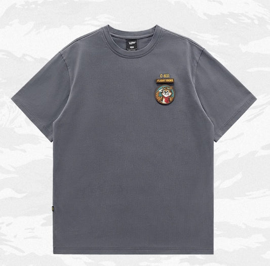 Embroidered Short Sleeve T Shirt For Men