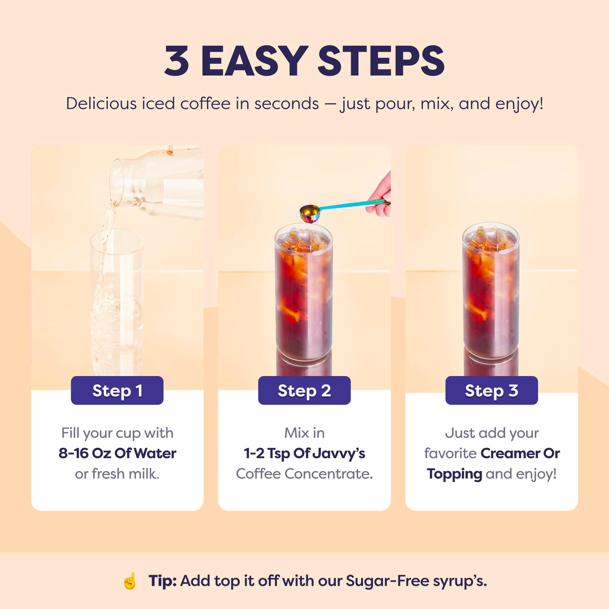 Coffee Concentrate - Cold Brew Coffee, Perfect for Hot or Iced Instant Coffees, Hot Drinks, Cold Brew Concentrate, 35 Servings - Caramel