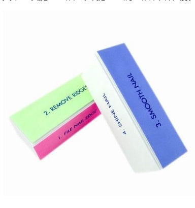 Nail polish polishing tools, polished tofu grinding block, Korea digital 4 polished block. default