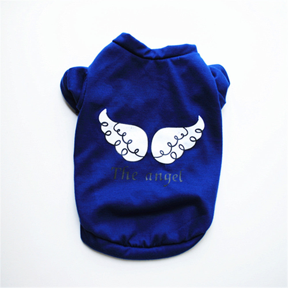 Pet Clothing Wholesale Dog T-shirt Short Sleeve Dark Blue