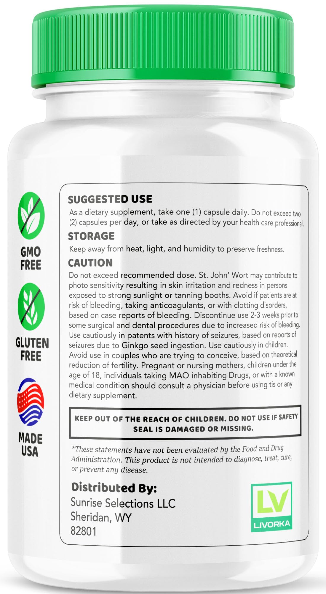 (2 Pack) Kick Start Glyco Optimizer Capsules, Kickstart Glycol Supplement Support Pills Premium - All Natural Advanced Formula, Kickstart Vitamin to Promote Energy & Health, 60 Capsules for 2 Months