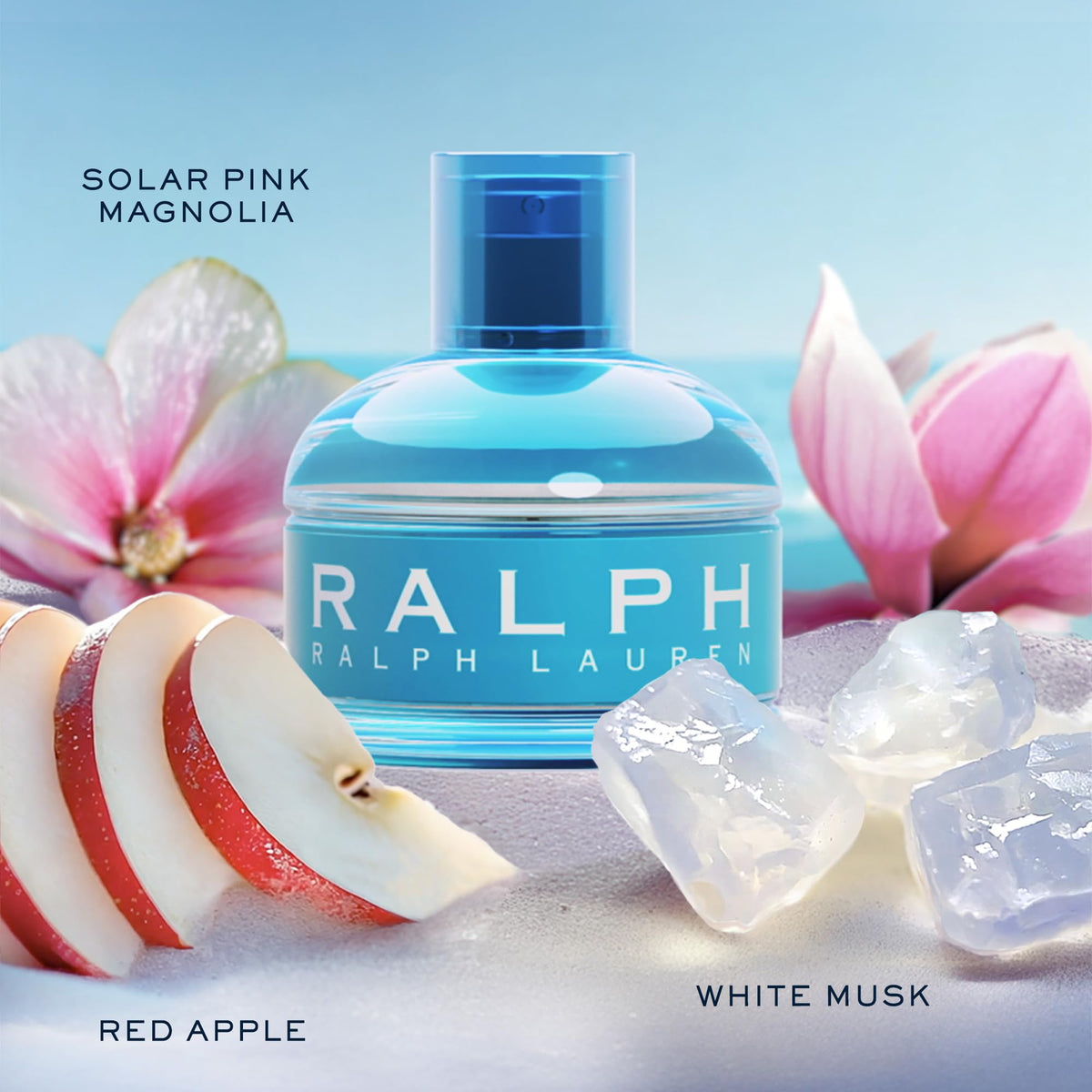 RALPH LAUREN FRAGRANCES Eau de Toilette - Women's Perfume - Fresh & Floral - With Magnolia, Apple, and Iris - Medium Intensity - 3.4 Fl Oz