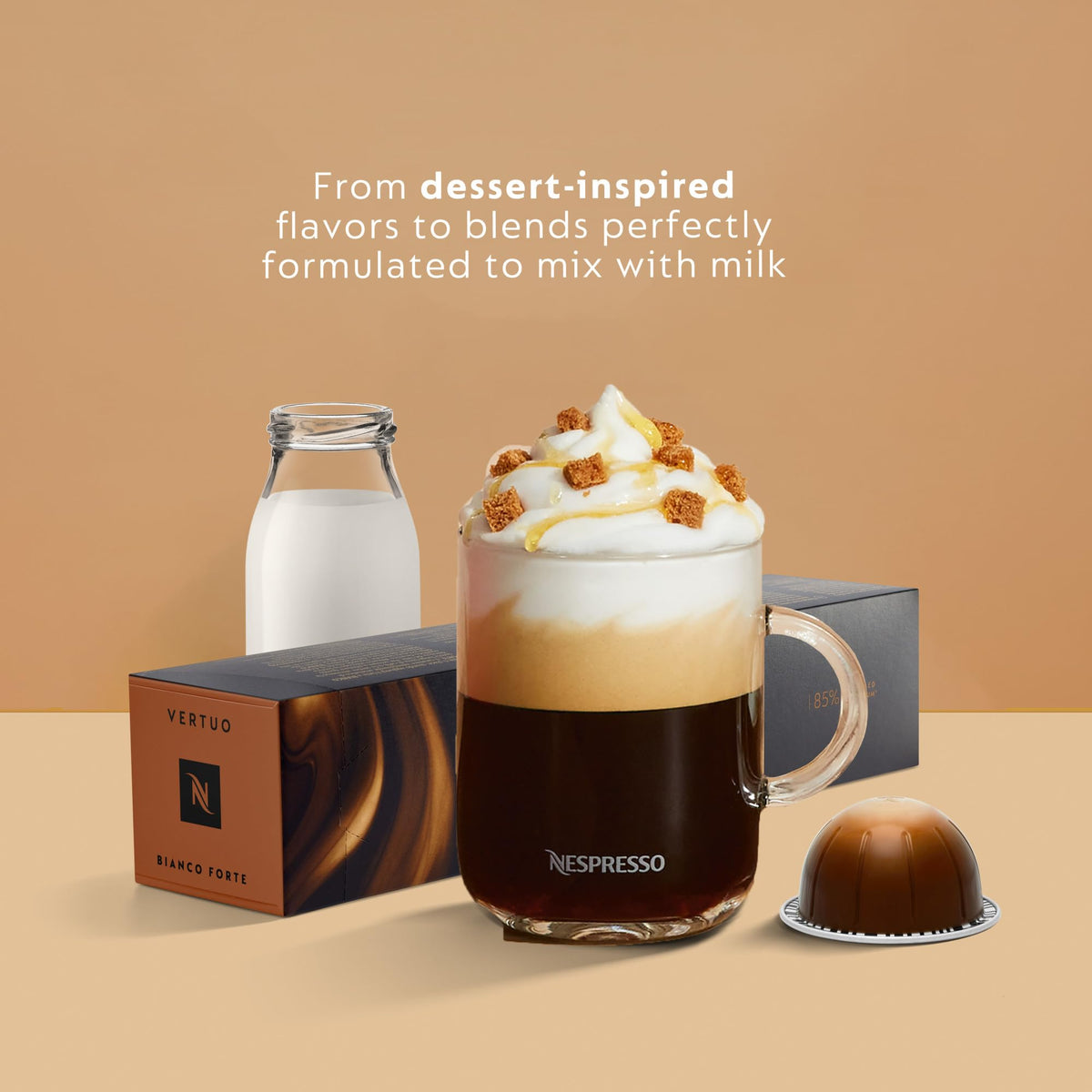 Nespresso Vertuo Plus Coffee and Espresso Maker by De'Longhi, Grey