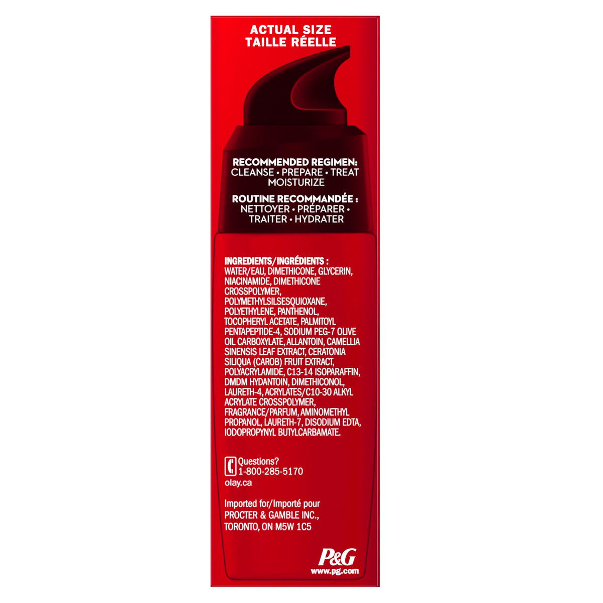 Olay Face Moisturizer, Regenerist Fragrance Free Light Gel Regenerating Serum, 1.7 fl oz