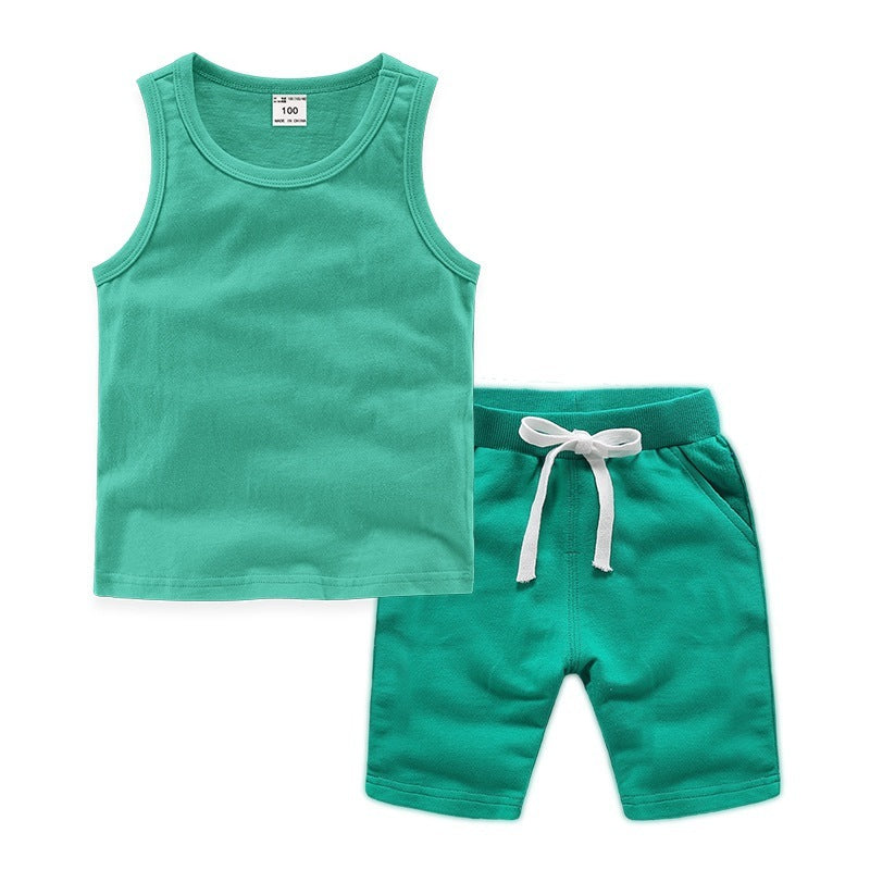 Children's Clothing Suit Customization Green