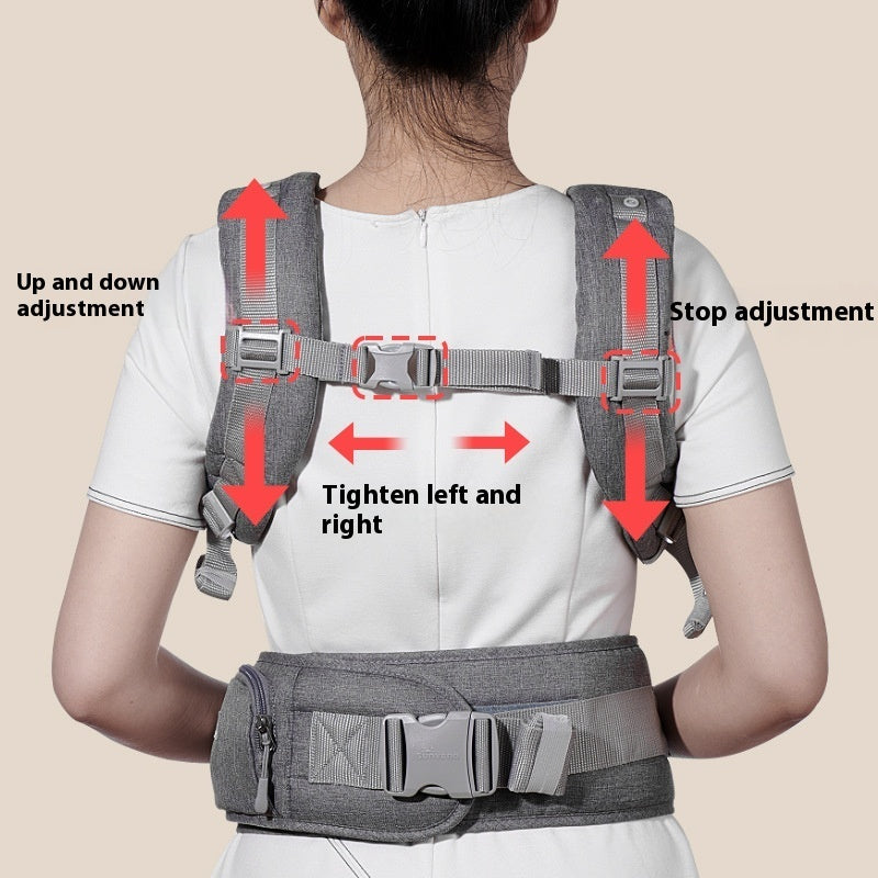 Multifunctional Lightweight Four Seasons Breathable Baby Carrier Strap