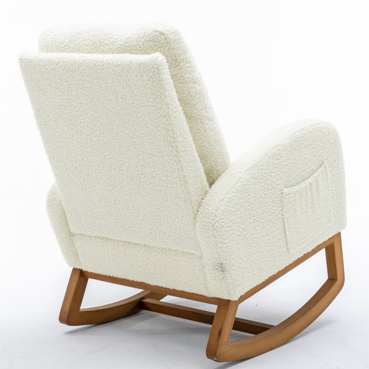 COOLMORE Living Room Comfortable Rocking Chair Living Room Chair