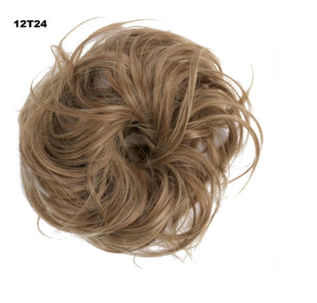 Wig hair ring chicken tail 18style