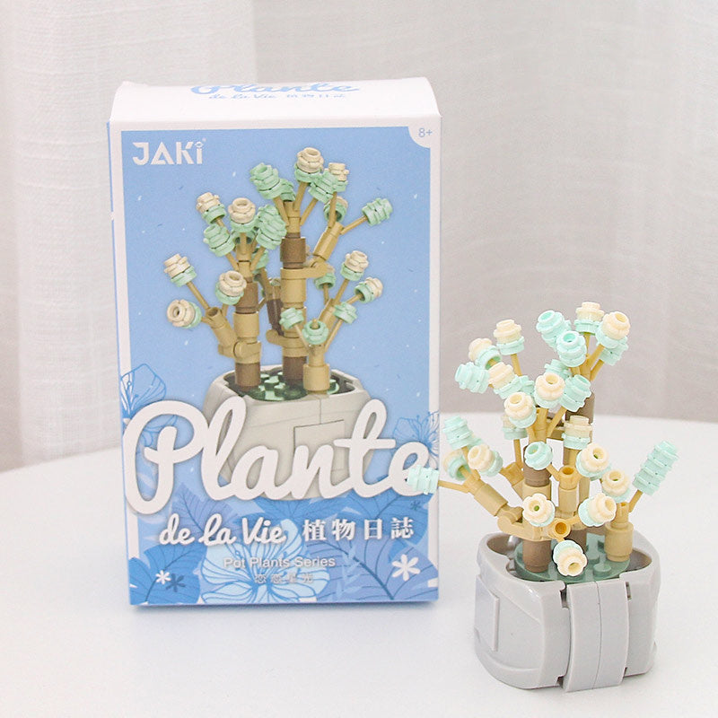 Non-watering Building Blocks Succulent Pot Cute Flowers Think of starlight