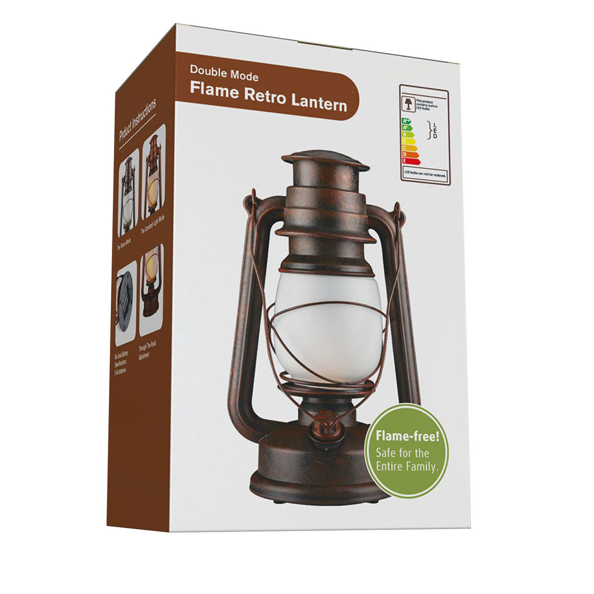 Dual mode portable lantern Bronze