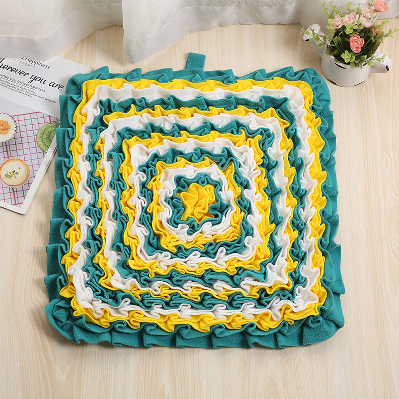 Bite resistant puzzle pet toy Square A