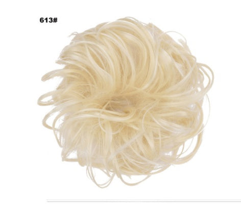 Wig hair ring chicken tail 16style