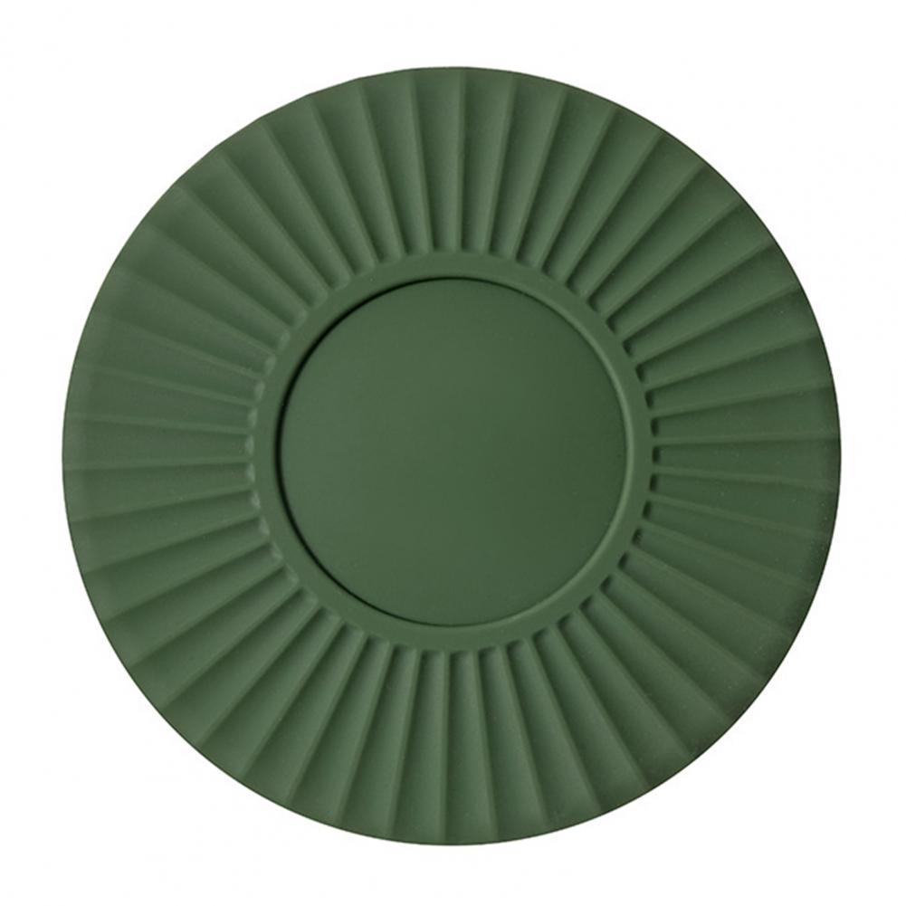Non-slip Silicone Dining Table Placemat Kitchen Accessories Mat Cup Bar Drink Coffee Mug Pads, Heat Insulation Coasters, Drink Cup Mat For Bar Kitchen And Patio Tabletop Green