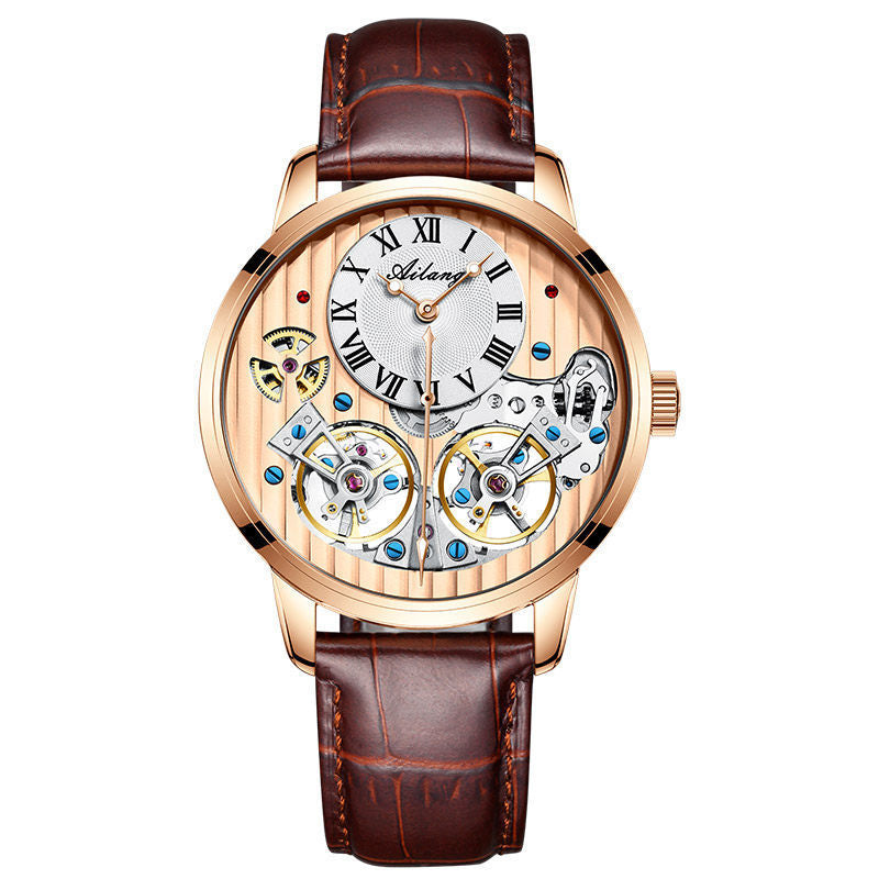 Men's watch automatic mechanical watch Gold3