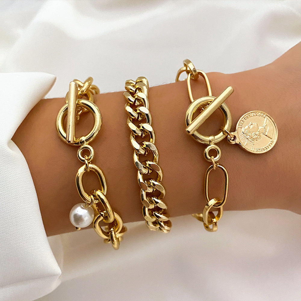 European And American Ladies All-match Bracelet