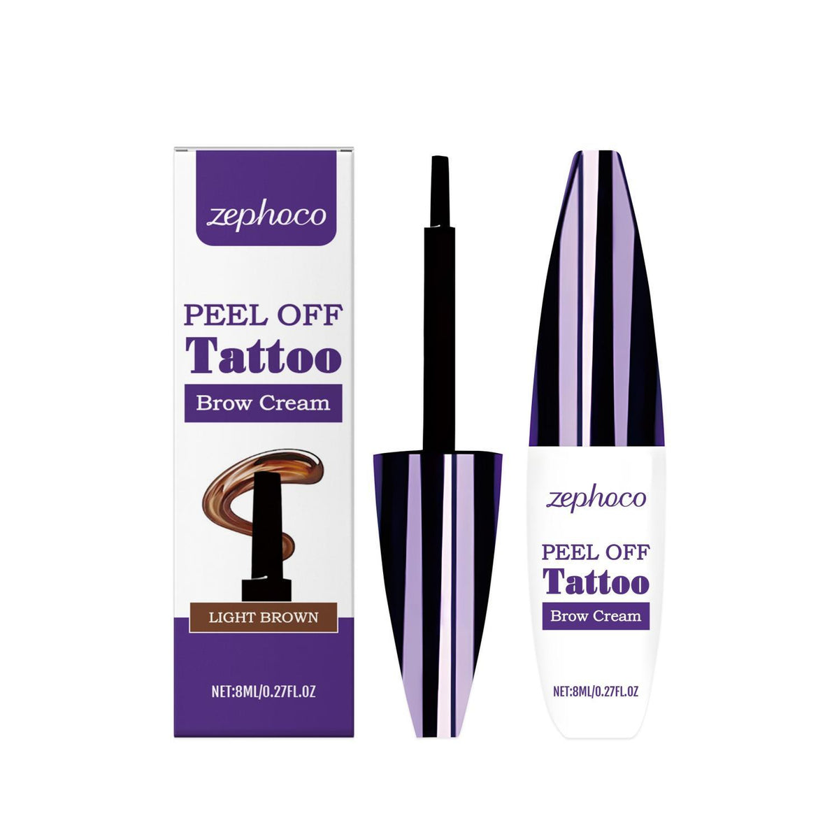 Tearable Liquid Eyebrow Pencil Light Brown