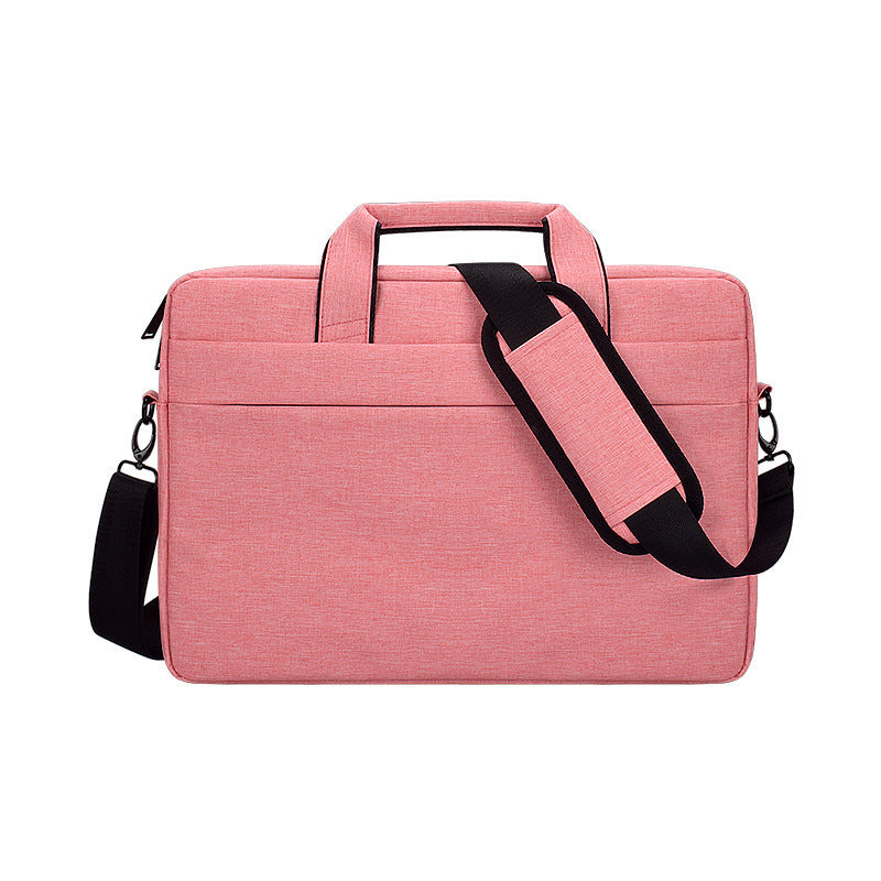 Laptop bag laptop shoulder bag Pink